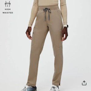 FIGS HIGH WAISTED YOLA - LATTE